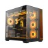 PC POWER DARK WOOD Casing With 10 FANS 